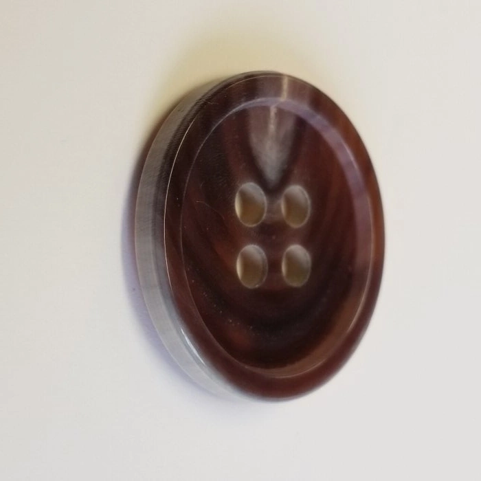 coat button real buffalo horn