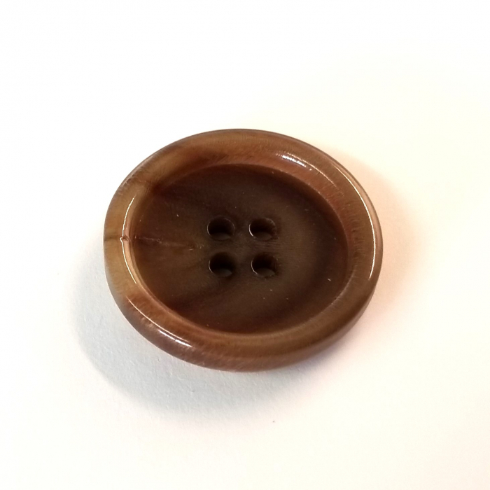 botón de abrigo/chaqueta cuerno de búfalo real