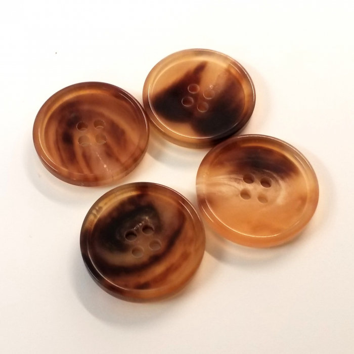 botón de abrigo/chaqueta cuerno de búfalo real