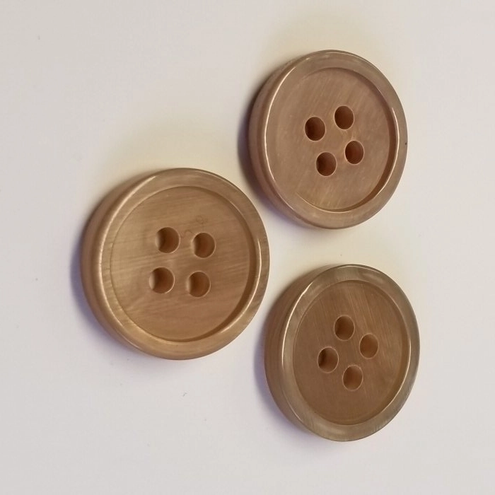 botón de cuerno de nácar