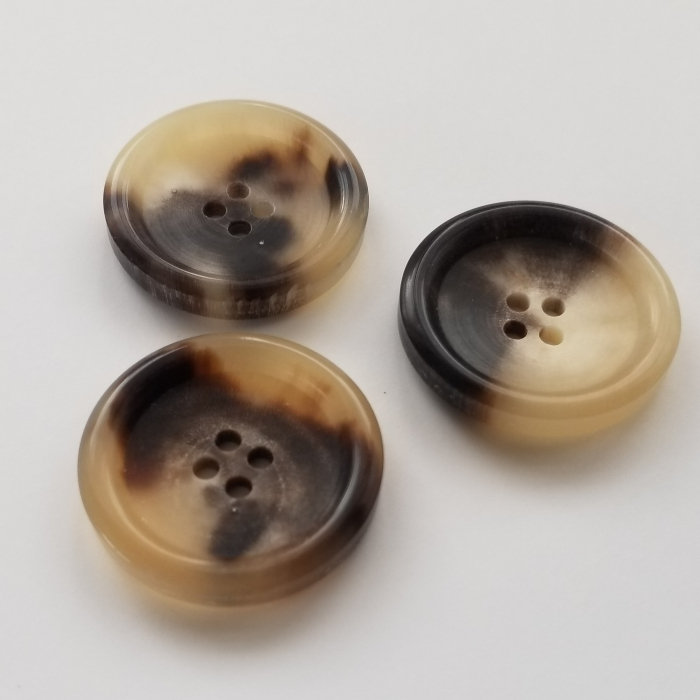 Botón de abrigo/chaqueta Cuerno de búfalo