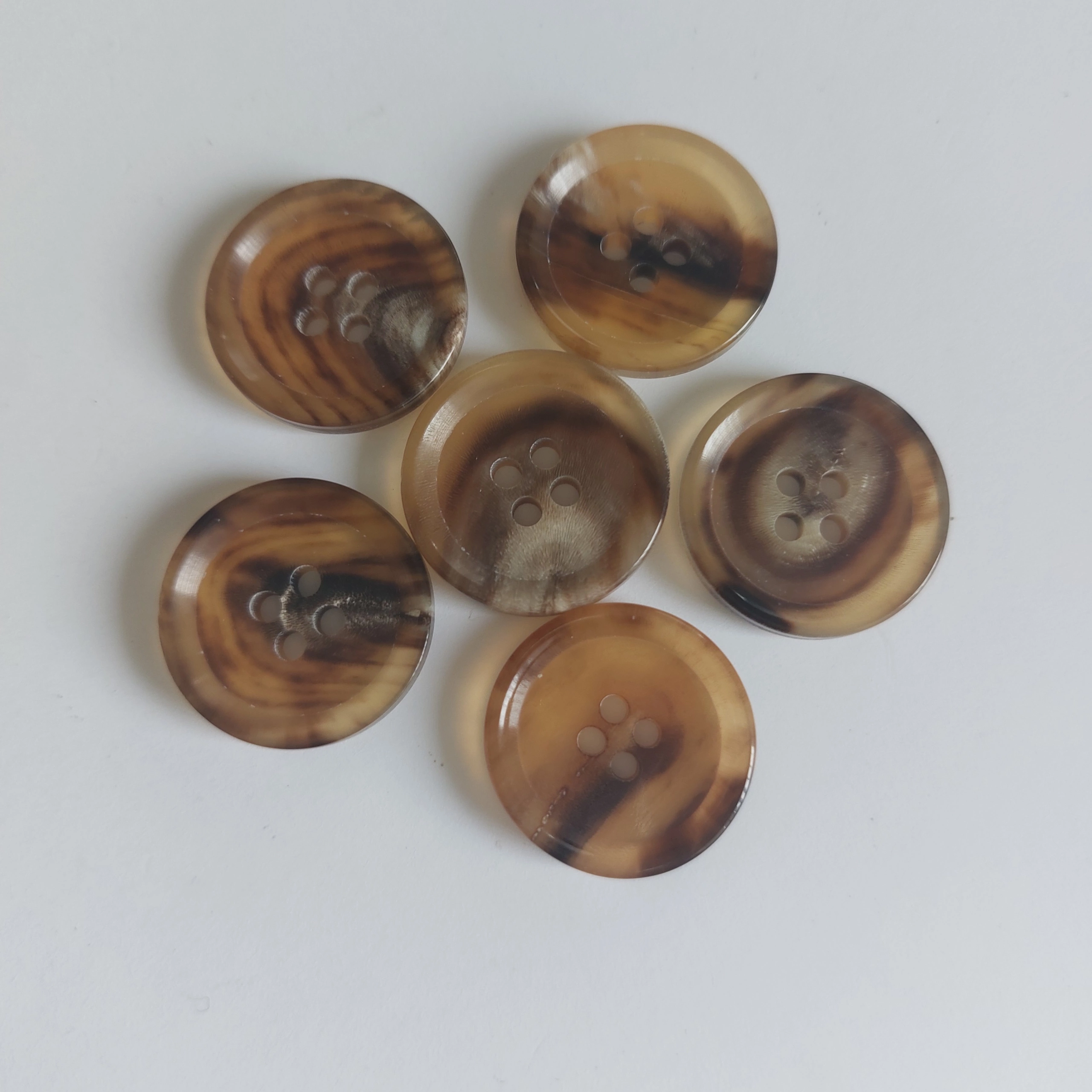 Büffelhornknopf Classic