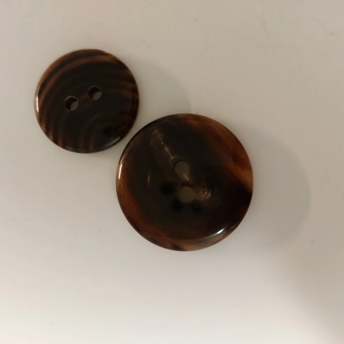 Botón de cuerno de búfalo