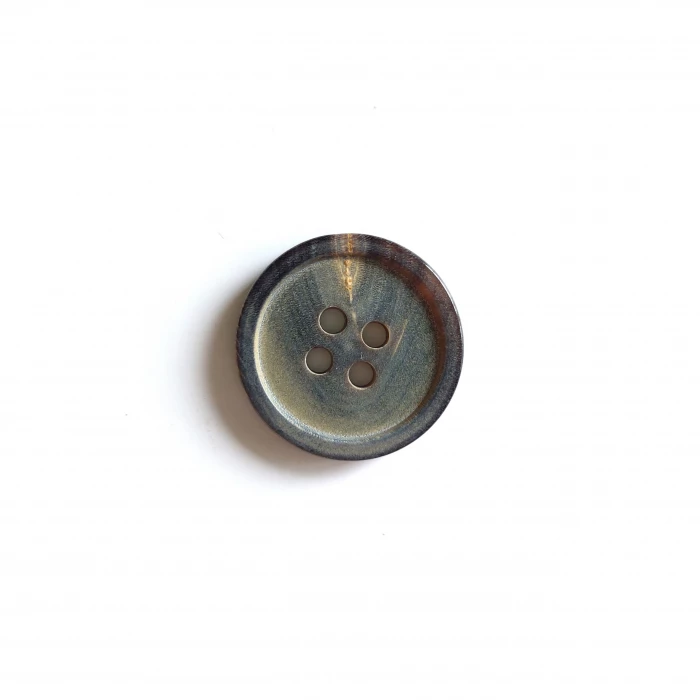 coat/jacket button real buffalo horn