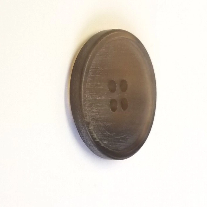 Real buffalo horn button Casual