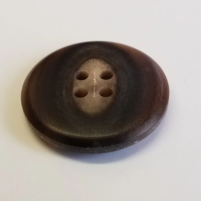 Mantel/Jackenknopf Echt Büffelhorn